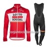 Conjunto Maillot + Culotte largo con tirantes 2017 Lotto Soudal N001